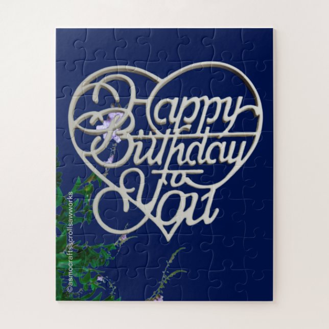 Personalised Birthday Gifts 2 Jigsaw Puzzle (Vertical)