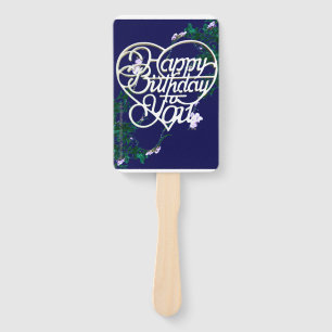 Personalised Birthday Gifts Hand Fan