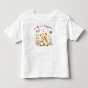 Personalised Birthday Girl  Toddler T-Shirt