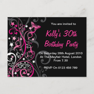 Personalised Birthday Invitations