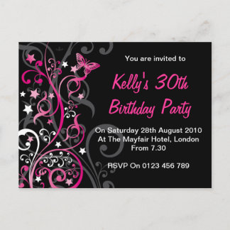 Personalised Birthday Invitations