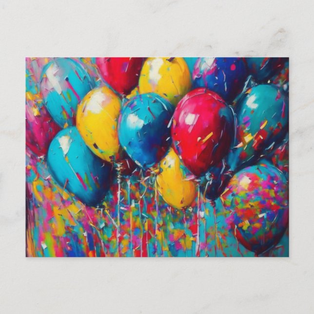 Personalised Birthday Invitations | Gender Neutral (Front)