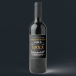 Personalised Birthday Monogram Legendary Father Wine Label<br><div class="desc">Vintage design any year "Original Quality Legendary Inspiration" wine bottle labels for that special dad. Add the name and year as desired in the template fields creating a unique 40th, 50th, 60th or any birthday celebration item. Team this up with the matching gifts, party accessories, and clothing available in our...</div>