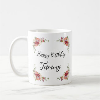 Personalised Birthday Mug – Custom Name & Celebrat