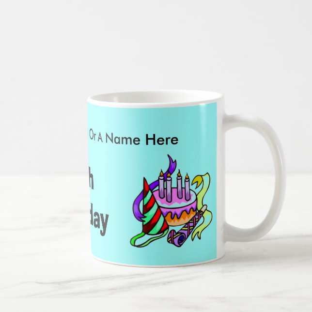 Personalised Birthday Mugs (Right)