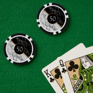 Personalised Birthday or Anniversary Poker Chips