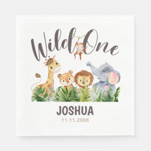 Personalised Birthday Paper Napkin