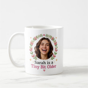 Personalised Birthday Photo Custom Name Coffee Mug