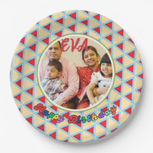 Personalised Birthday Plate – EVA’s Special Day