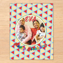 Personalised Birthday Plate – EVA’s Special Day