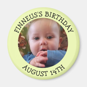Personalised Birthday Reminder Magnet