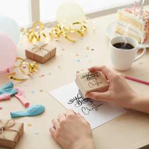 Personalised Birthday Stamp