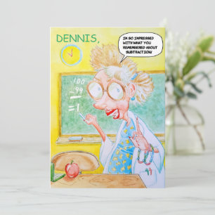 Personalised Birthday Thank You Card