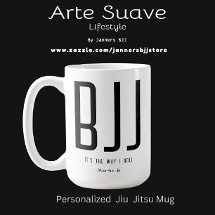 Personalised BJJ It's The Way I Roll Jiu Jitsu Coffee Mug