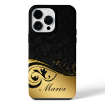 Personalised Black and Gold