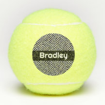 Personalised Black and White Abstract Pattern