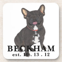 Personalised Black Brindle Frenchie French Bulldog