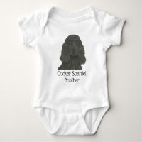 Personalised Black Cocker Spaniel Dog