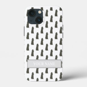 Personalised Black Cocker Spaniel Dog iPhone 13 Mini Case