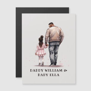 Personalised Black Father and Daughter (2)