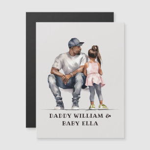 Personalised Black Father and Daughter (6)