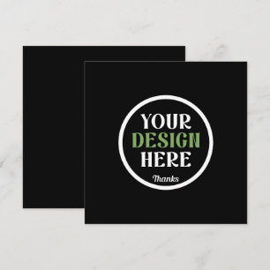 Personalised Black Logo QR Code Business Branding