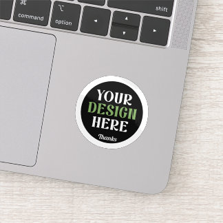 Personalised Black Logo QR Code Business Branding