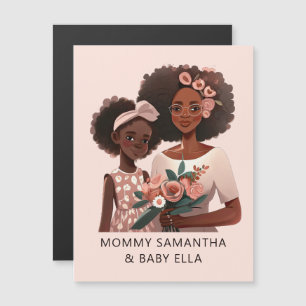 Personalised Black Mum and Daughter (12)