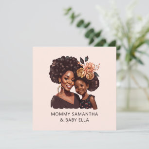 Personalised Black Mum and Daughter (20)