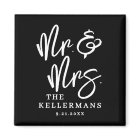 Personalised Black Wedding Favour