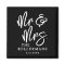 Personalised Black Wedding Favour