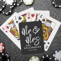 Personalised Black Wedding