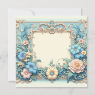 Personalised Blank Card Template - Invitations