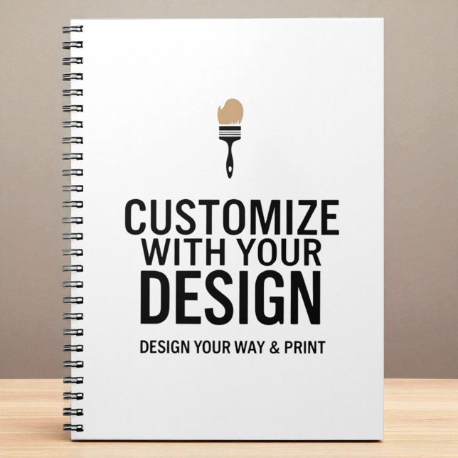 Personalised Blank Company Branded Custom  Notebook (Creator Uploaded)