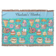 Personalised Blanket - Cute Kawaii 