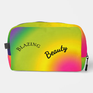 Personalised Blazing Spring  Dopp Kit