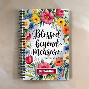 Personalised Blessed Beyond Measure Journal