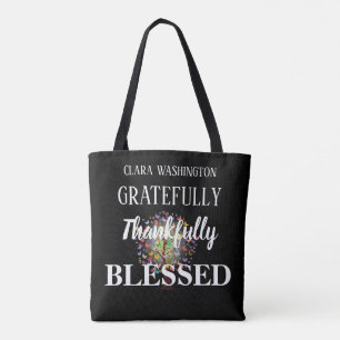 Personalised Blessed Tote Bag