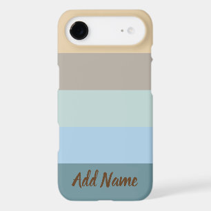 Personalised -Blue Brown Sand Beige Turquoise