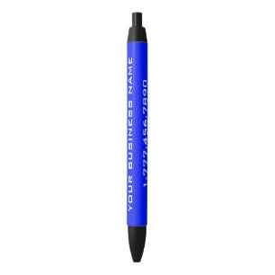 Personalised Blue GMF Black Ink Pen