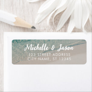 Personalised Blue Green Ocean Summer Beach Waves