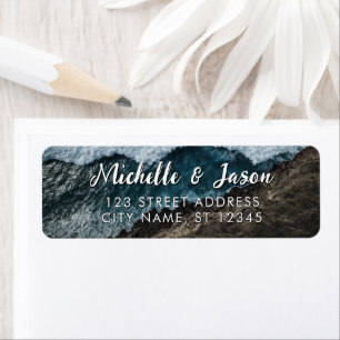 Personalised Blue Green Ocean Summer Beach Waves