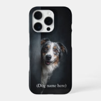Personalised Blue Merle Aussie Portrait