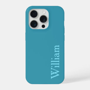 Personalised Blue Name Phone Case
