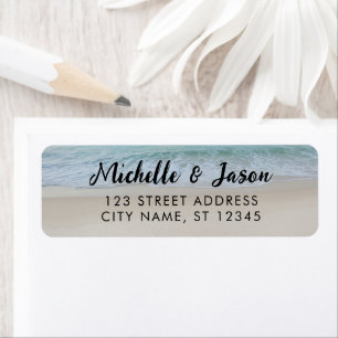 Personalised Blue Ocean Summer Beach Waves