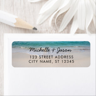Personalised Blue Ocean Summer Beach Waves