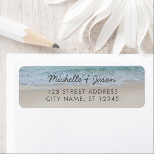 Personalised Blue Ocean Summer Beach Waves