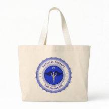 Personalised Blue Physical Therapy Caduceus