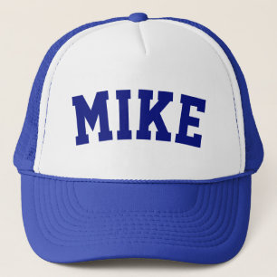 Personalised Blue Short Name Trucker Hat