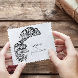 Personalised Bluebell Handmade by    Rubber Stamp